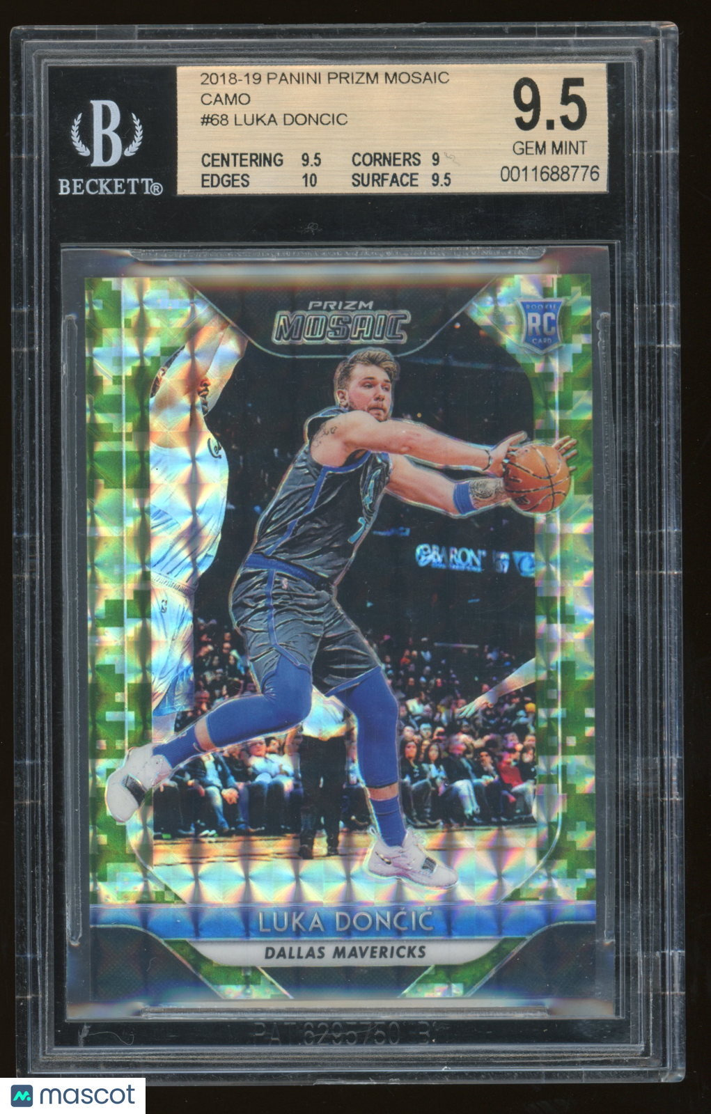2018 Panini Prizm Luka Doncic #68 BGS 9.5