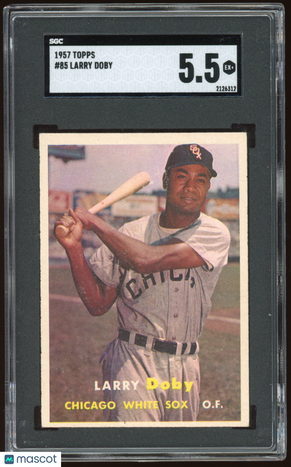 1957 Topps Larry Doby #85 SGC 5.5
