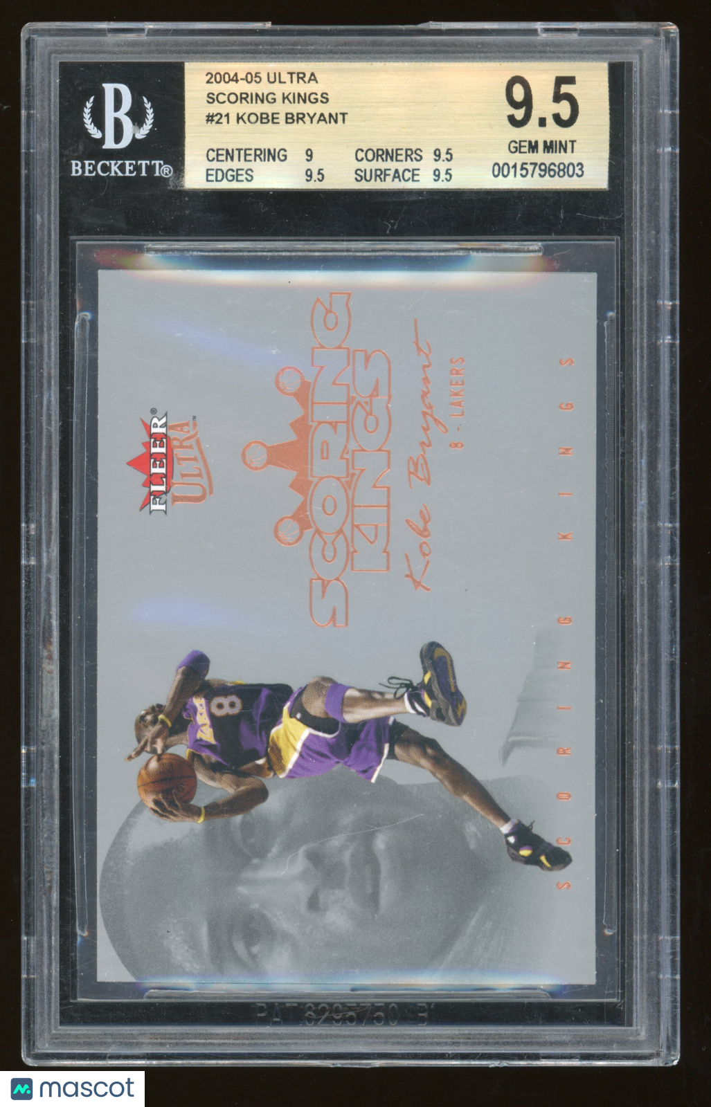 2004 Ultra Scoring Kings Kobe Bryant #21 BGS 9.5