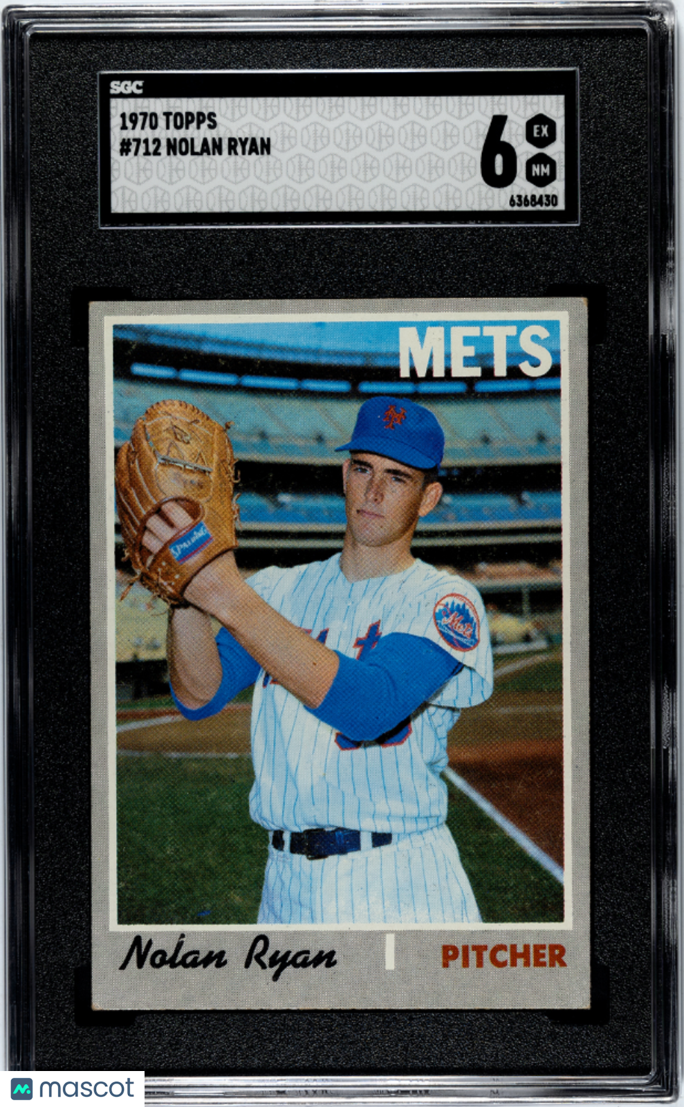 1970 Topps Nolan Ryan #712 SGC 6
