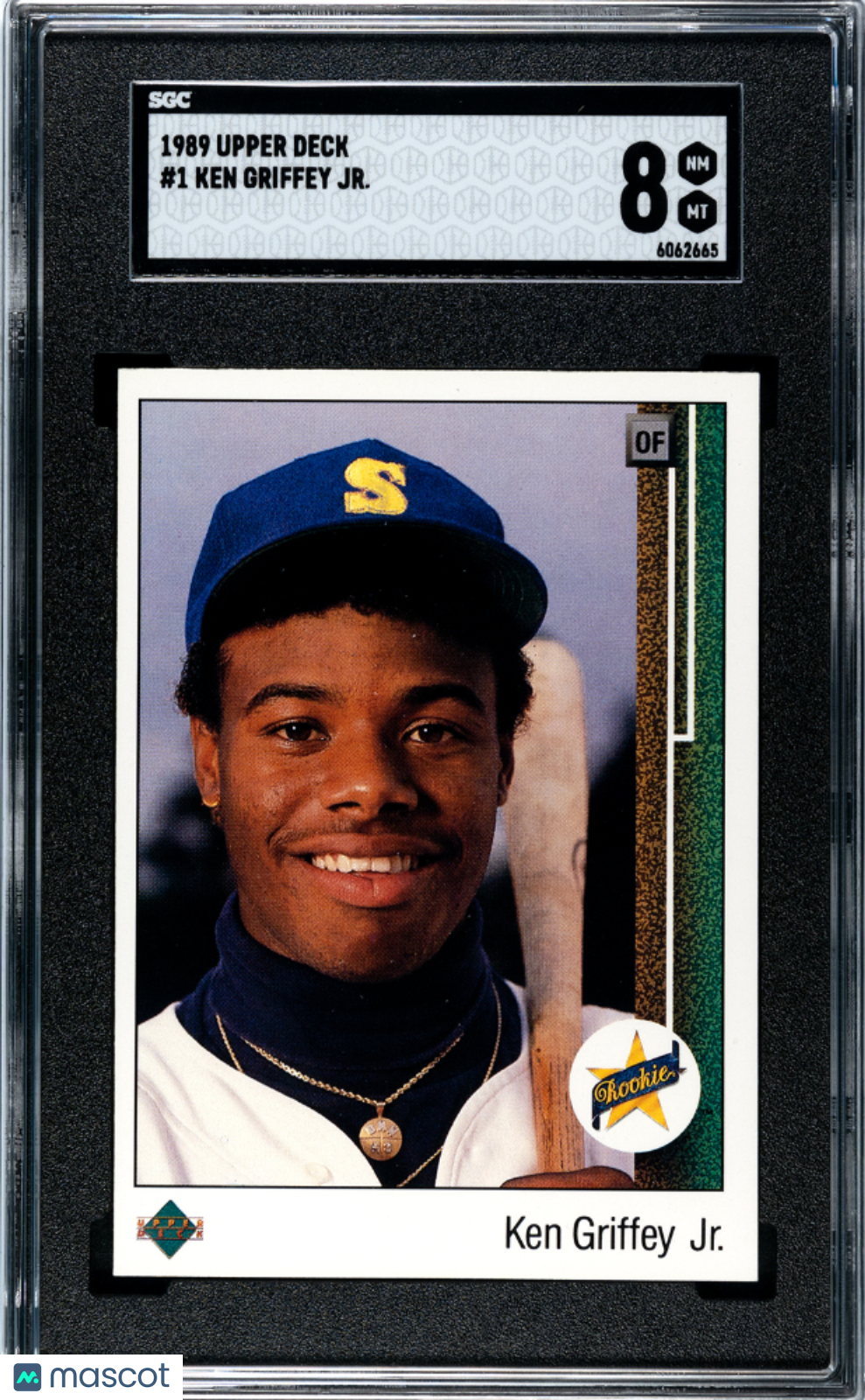 1989 Upper Deck Ken Griffey JR. #1 SGC 8