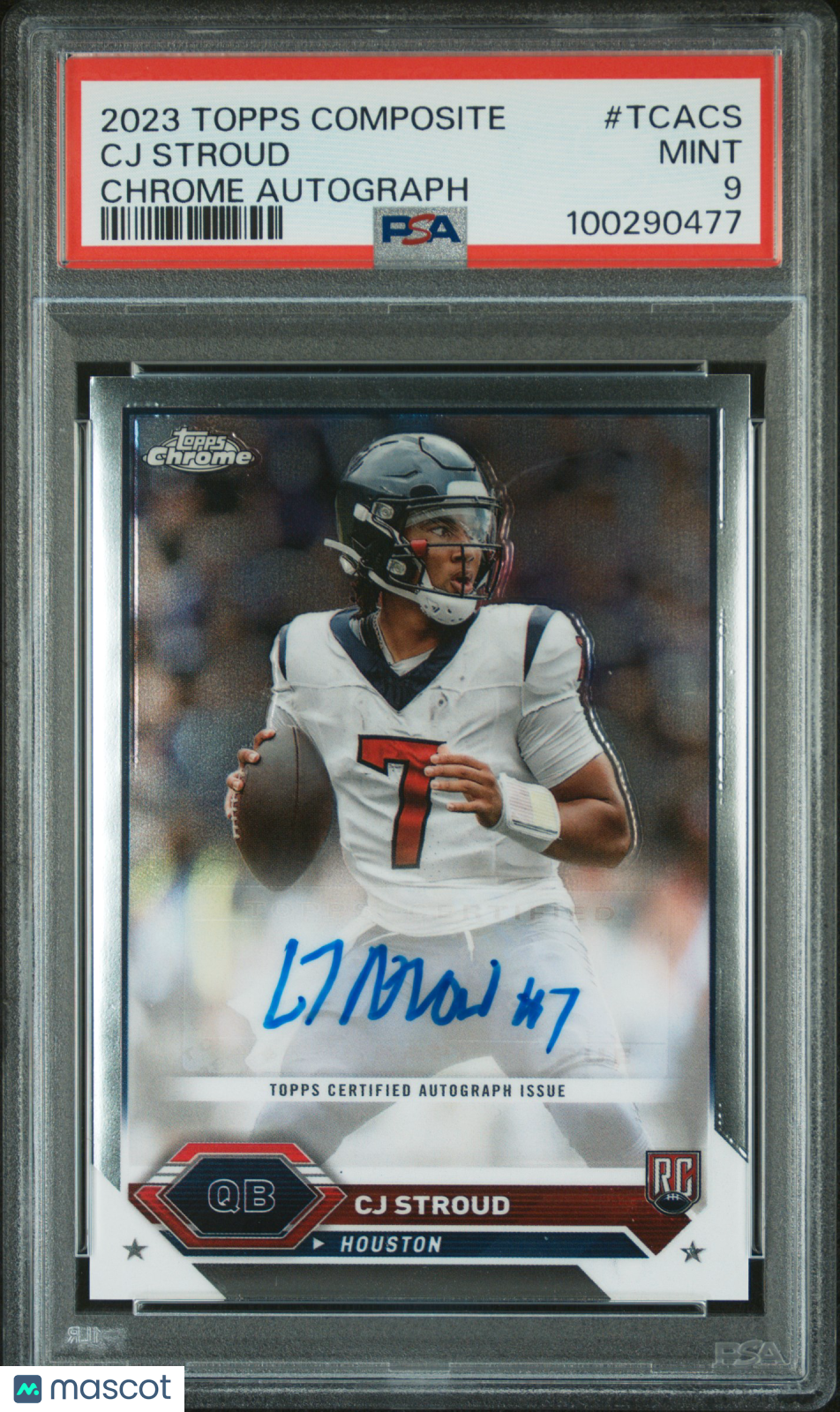 2023 Topps Composite Topps Chrome Autographs CJ Stroud #TCACS PSA 9