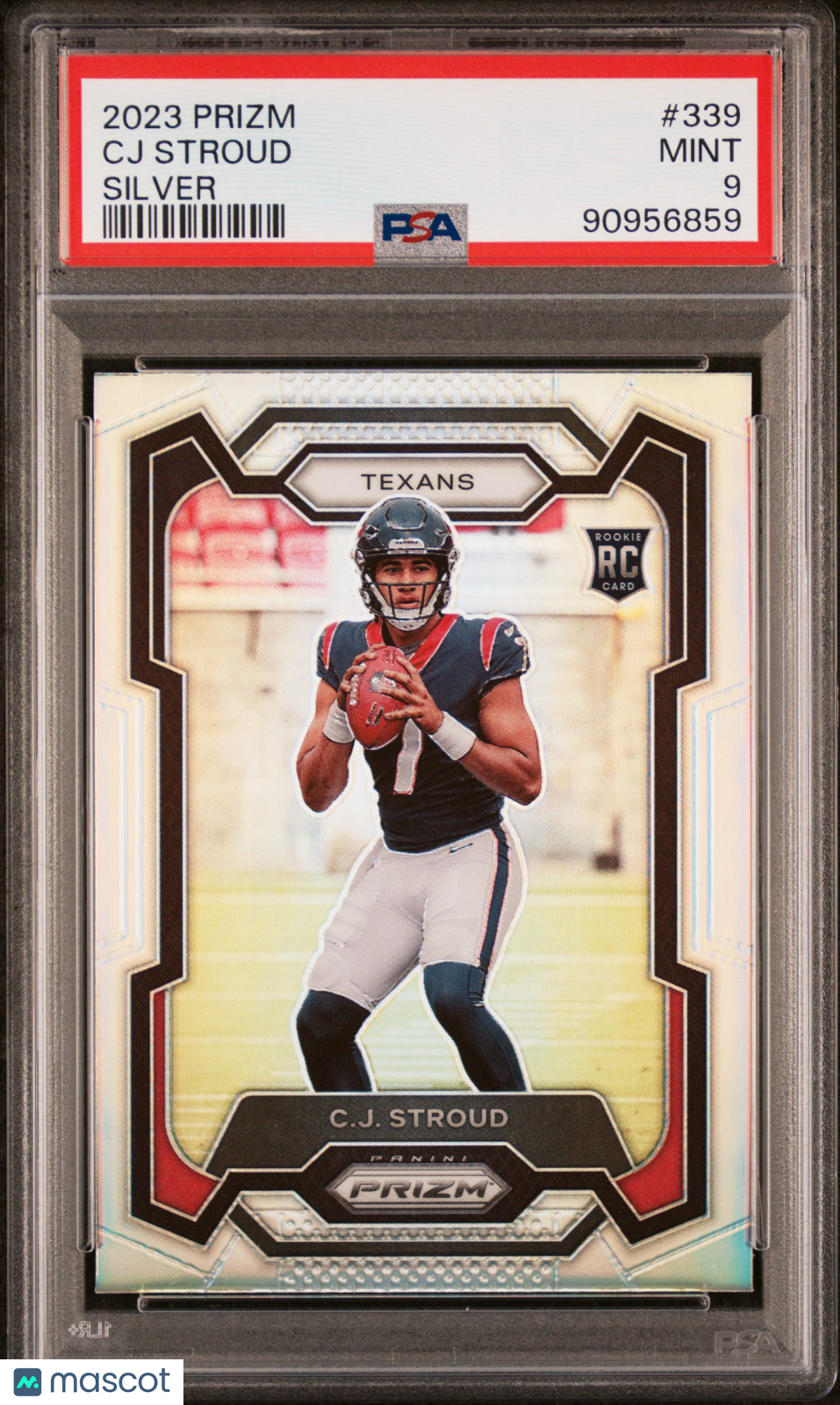 2023 Panini Prizm CJ Stroud #339 Silver PSA 9