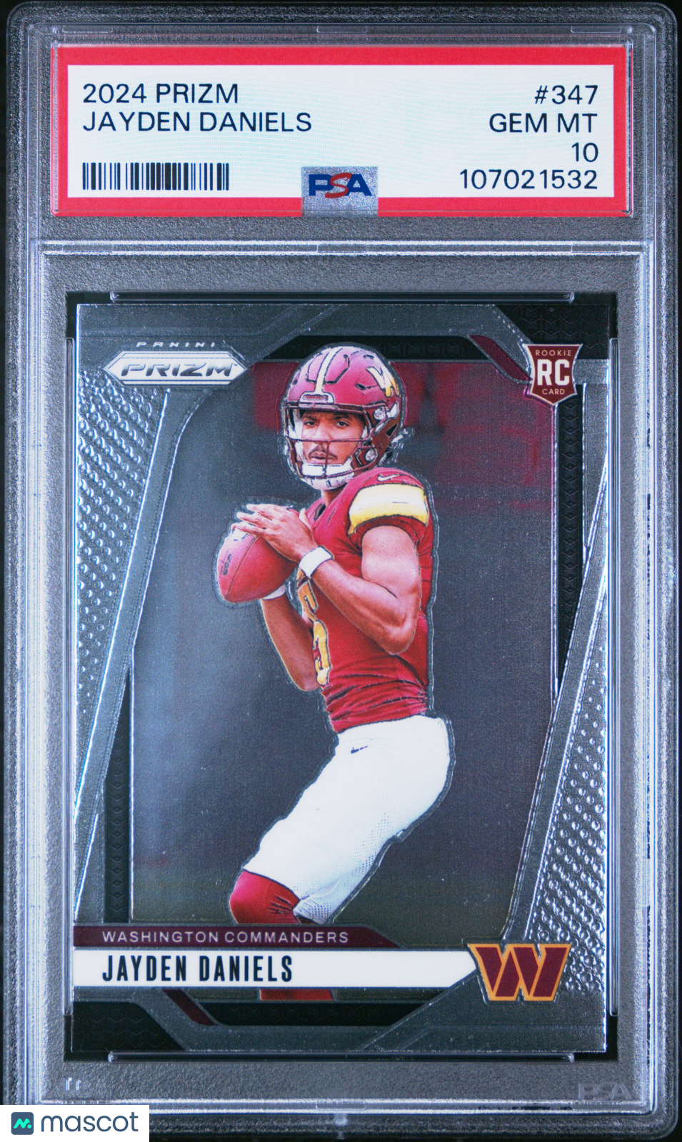 2024 Panini Prizm Jayden Daniels #347 PSA 10