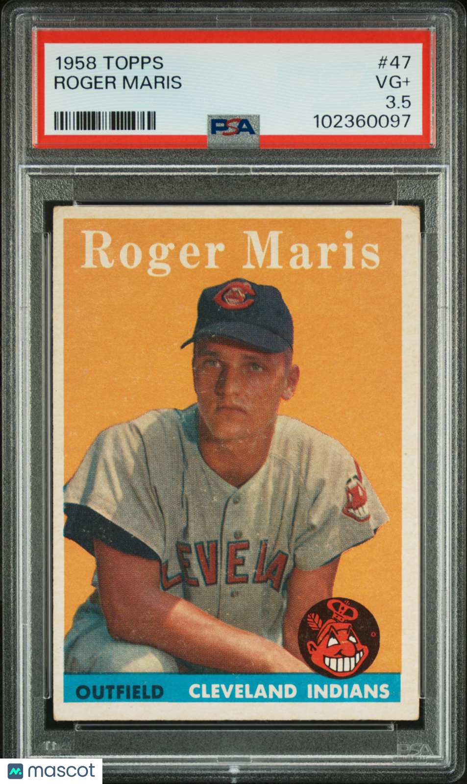 1958 Topps Roger Maris #47 PSA 3.5
